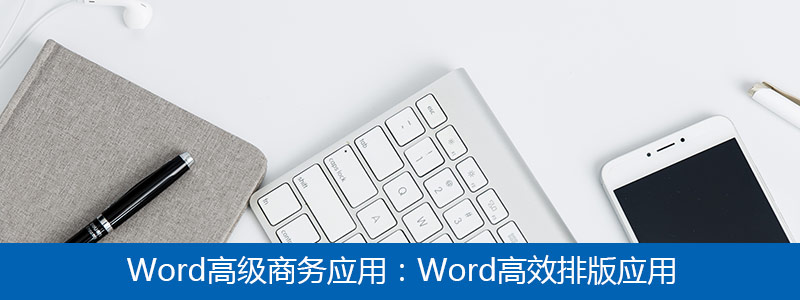 Word高級商務應用：Word高效排版應用